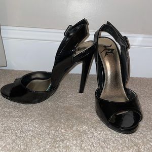 Black Slingback Heels